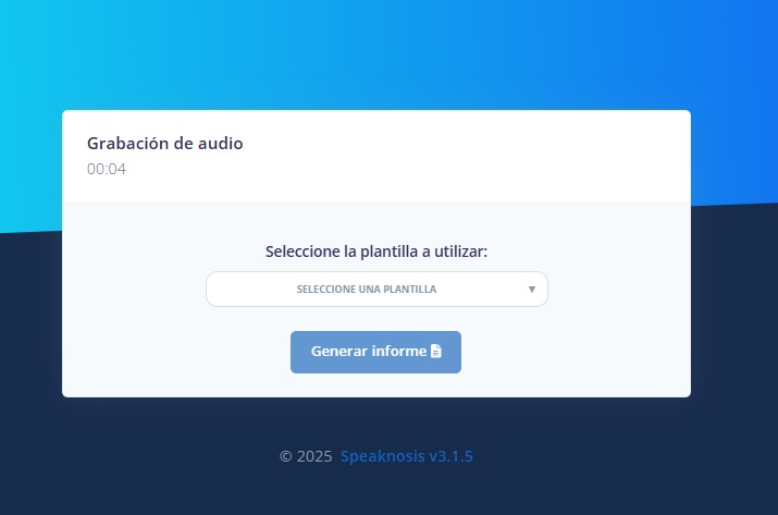 Seleccionar Plantilla