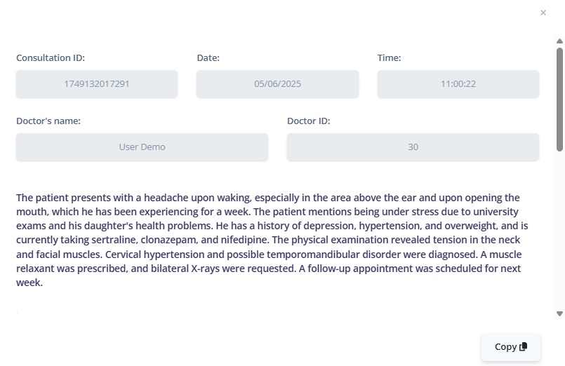 Image 2: Report Details (with scroll)