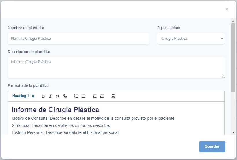 Ver Plantilla